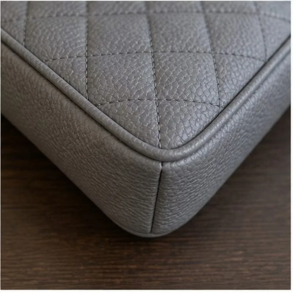 Merlot Quilted Crossbody Bag